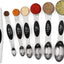 Magnetic Measuring Spoons Set Stainless Steel with Leveler
