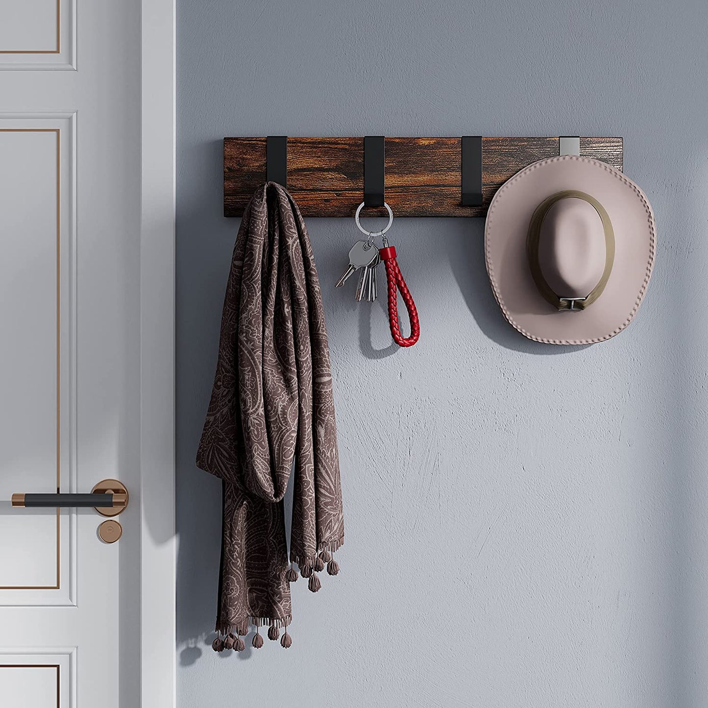 Hanging Rack with 4 Hooks