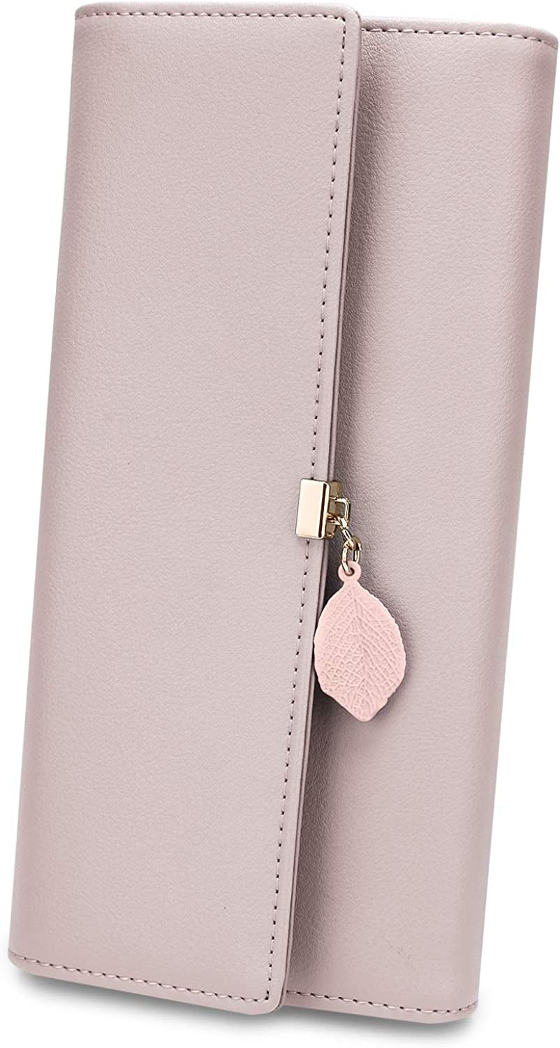  RFID Blocking Genuine Leather Purse