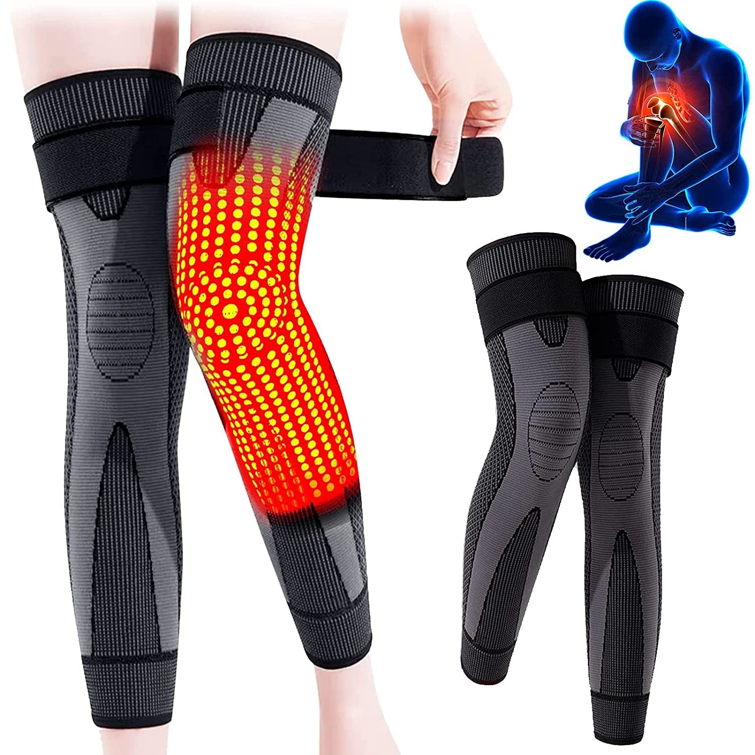 Acupressure self-Heating Shaping Knee Pads 