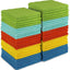 50 Pack Microfiber Cleaning Cloths All-Purpose Softer Highly Absorbent, Lint Free - Streak Free Wash Cloth