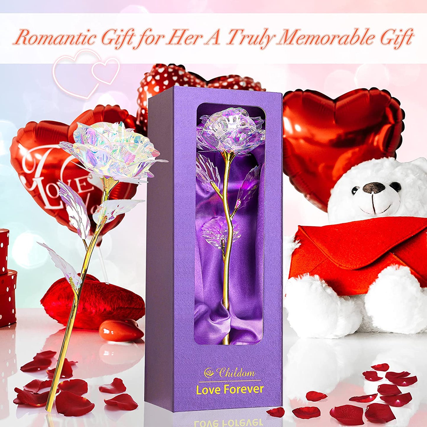 Valentines Roses Gifts for Women