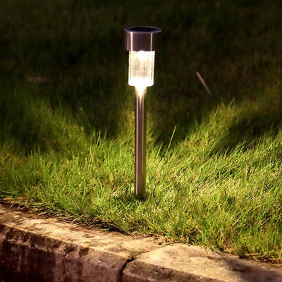 24 Pack Stainless Steel LED Solar Light