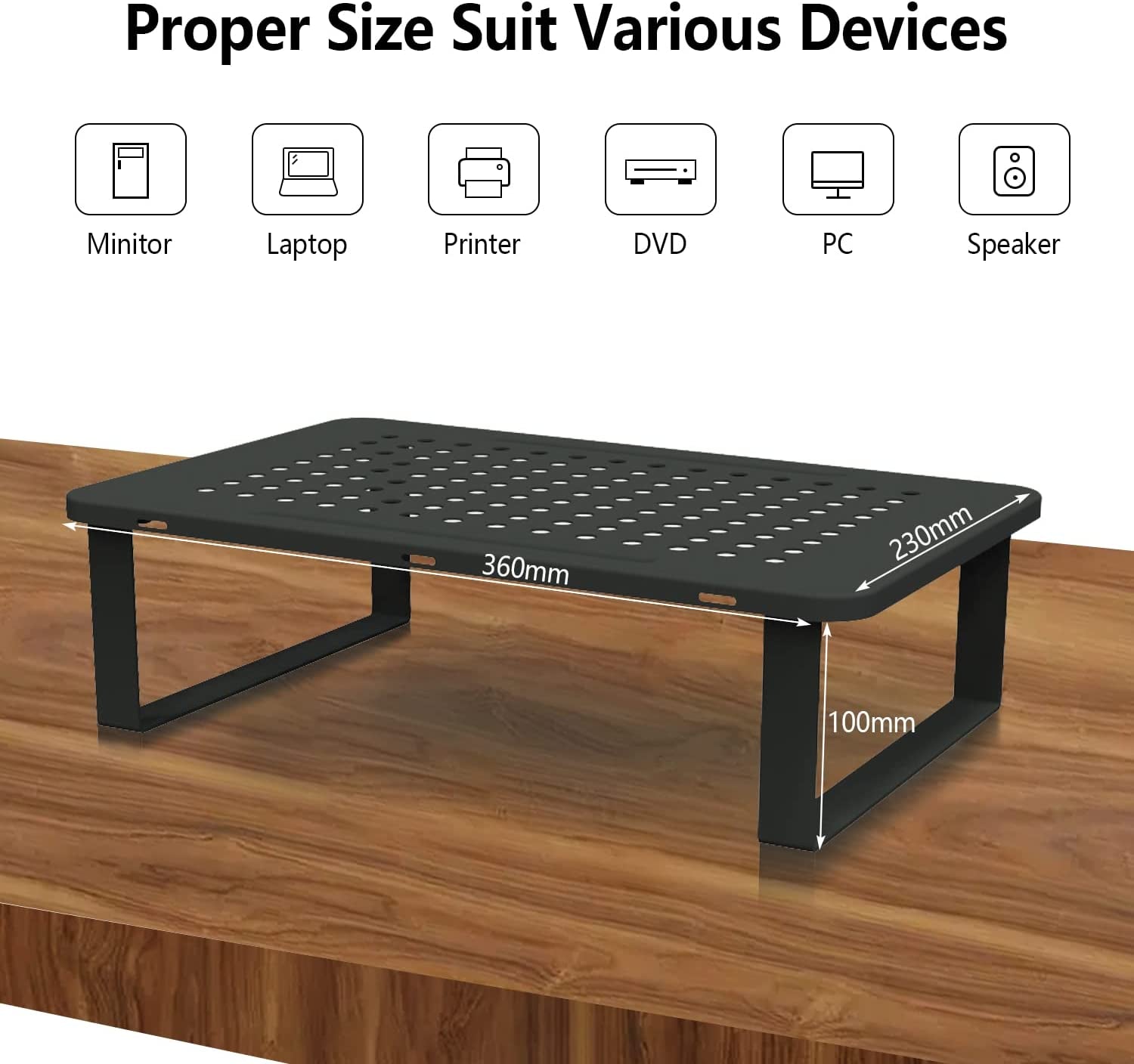 Monitor Stand Riser for Laptop