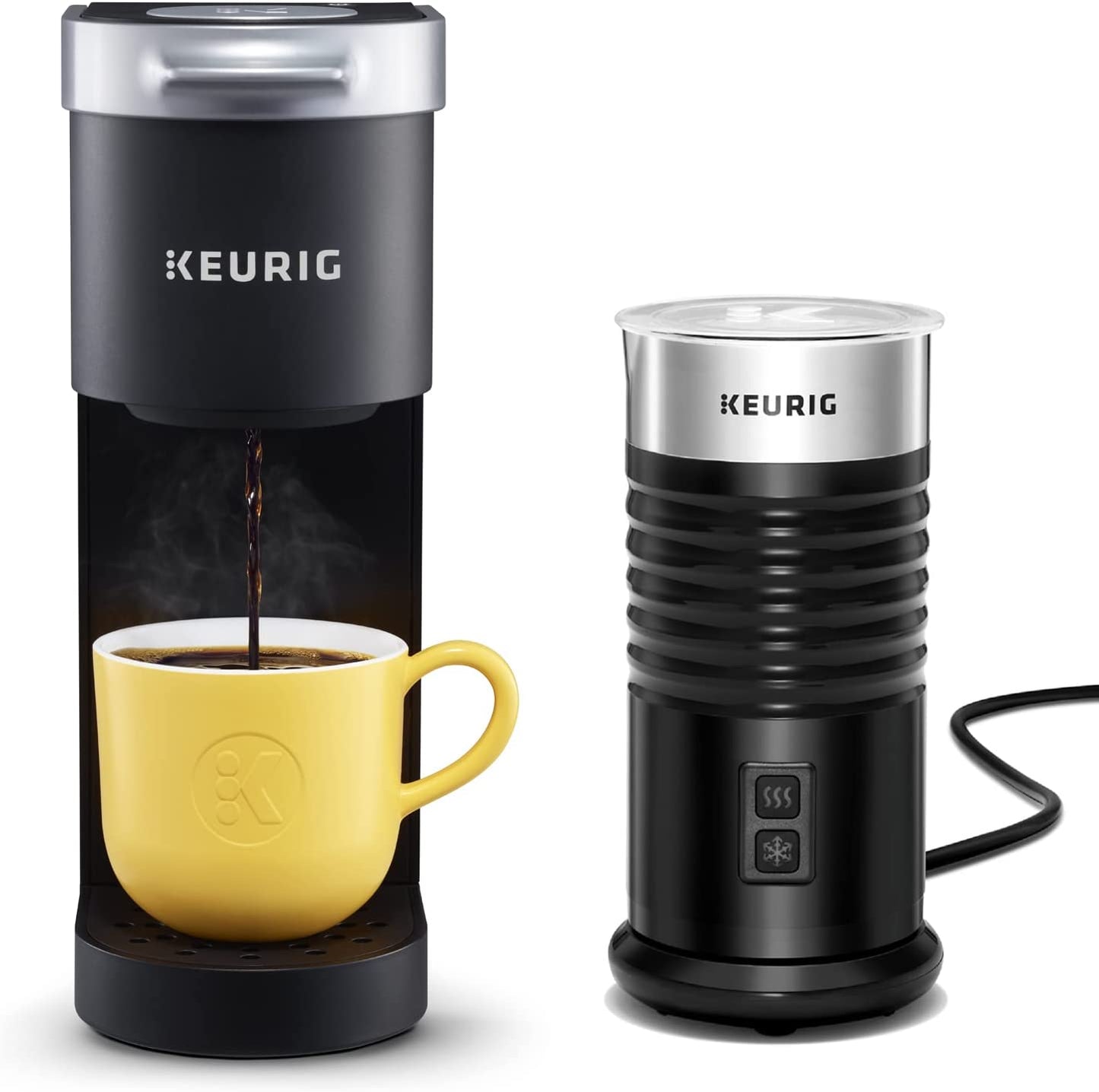 Keurig K-Mini Coffee Maker, Single Serve K-Cup Pod Coffee Brewer, 6 to 12 Oz. Brew Sizes, Black