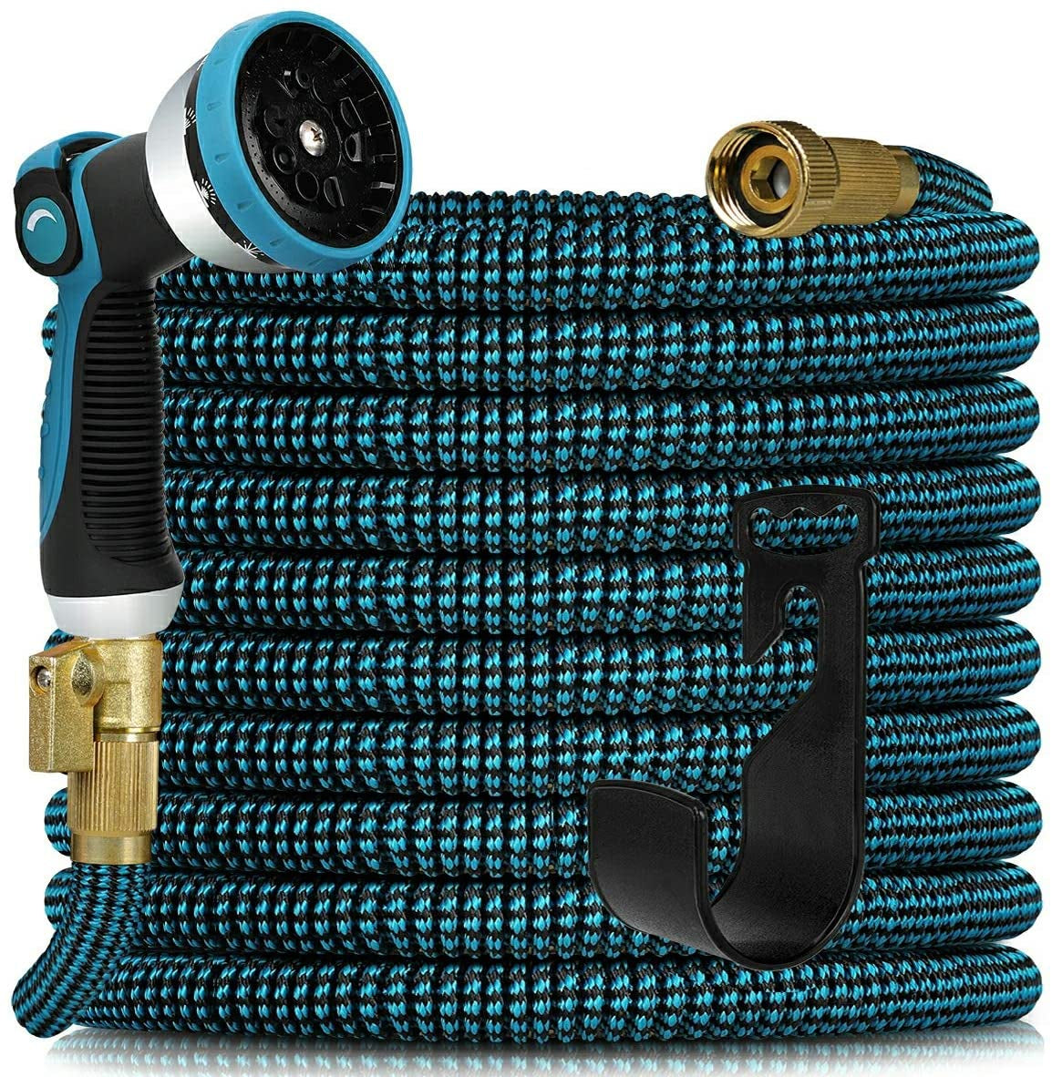 Expandable Garden Hose Expanding Water Hose with 10 Function Nozzle, Easy Storage Garden Water Hose