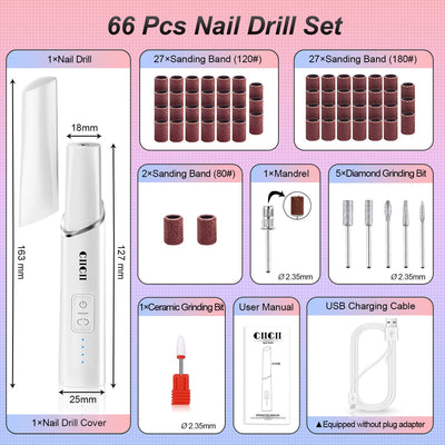 Electric Nail Drill Machine