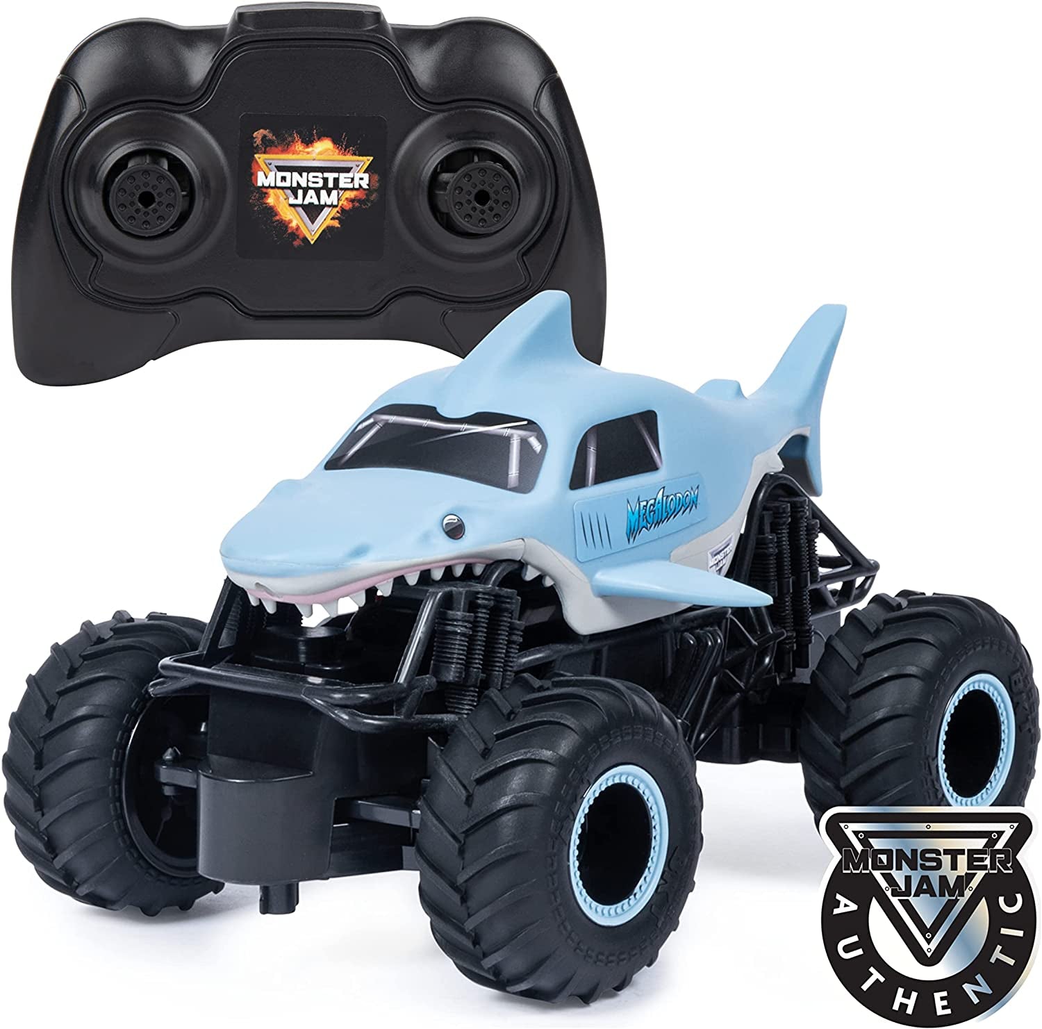 Monster Jam 6044952 Remote Control Megalodon 1:24 Scale Truck