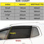 2 Pcs Car Window Shades for Baby Sun Shade, 40"x23" Stretchable and Breathable 