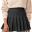 High Waisted Pleated Tennis Skirt