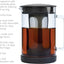  Cold Brew Iced Coffee Maker with Durable Glass Pitcher and Airtight Lid, Dishwasher Safe, Perfect 6 Cup Size, 1.6 Qt