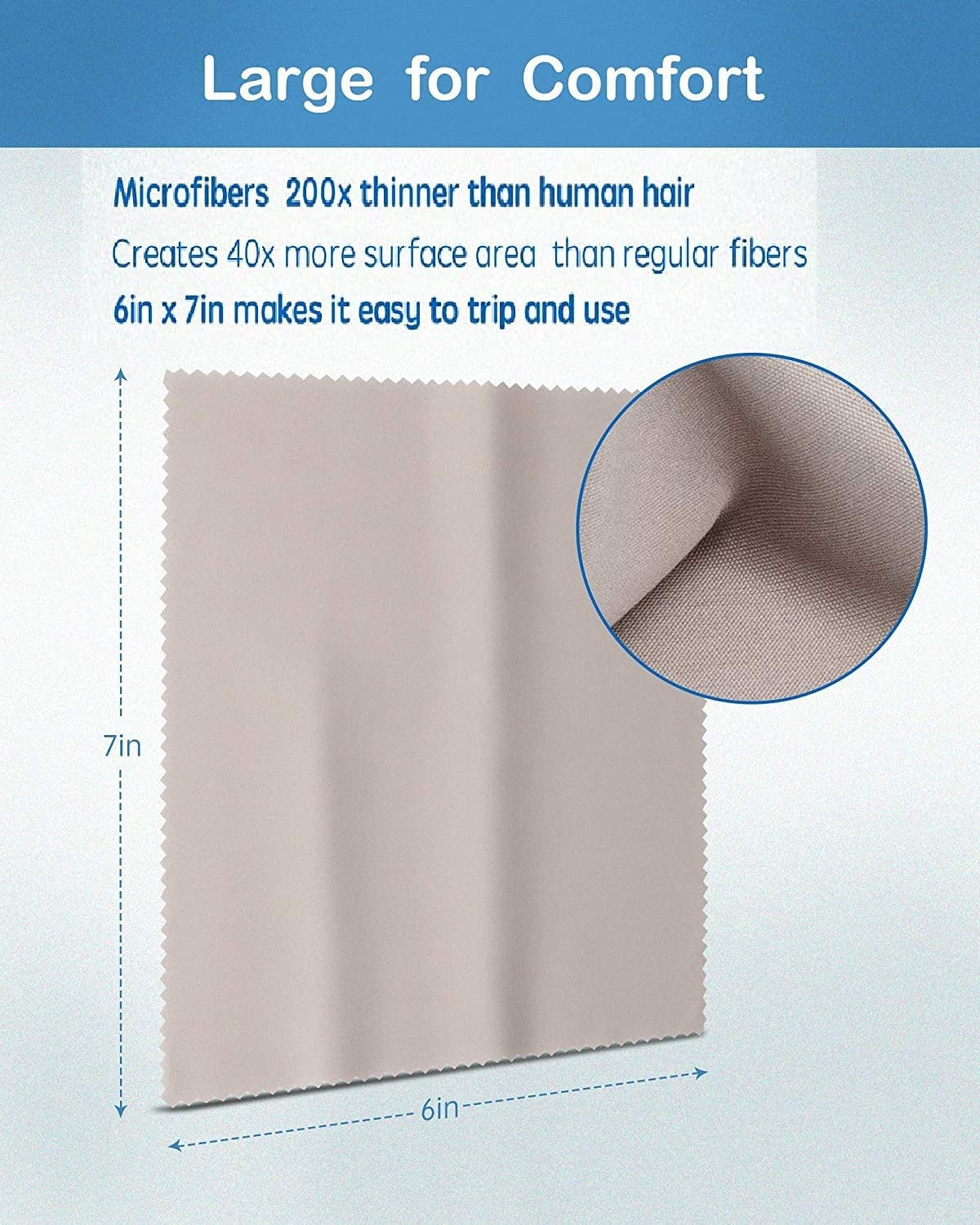 40 Pcs Microfiber Cleaning Cloths Reusable Cleaning Cloths 