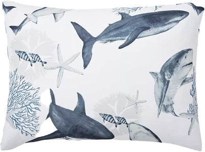 Kid Reversible Bed-In-A-Bag Comforter Set Full Shark