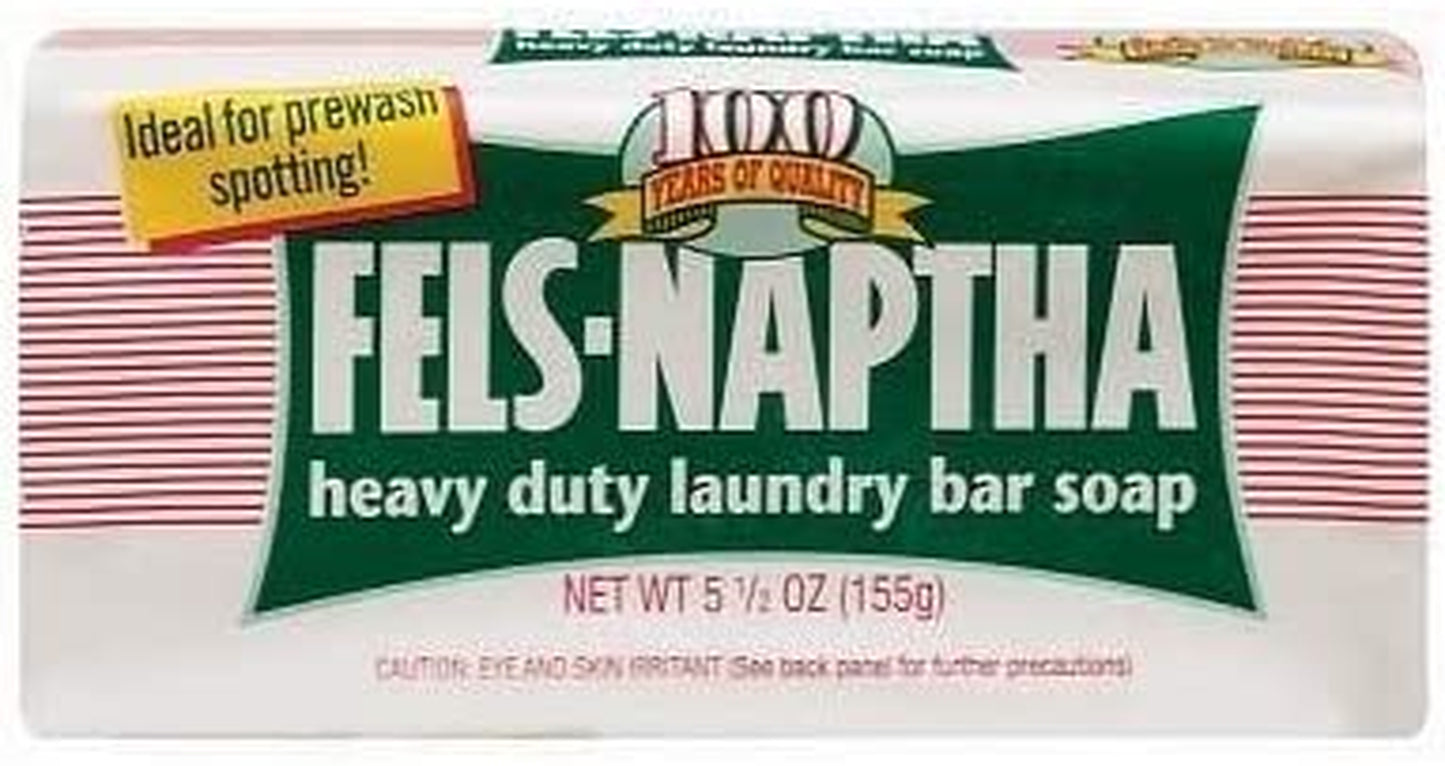 Fels Naptha Laundry Soap Bar - 5.0 oz - 2 pk