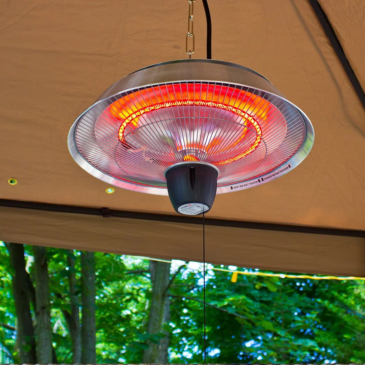 Energ+ Infrared Electric Outdoor Heater - Hanging, White