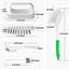  7 Pack Kitchen Cleaning Brush Set