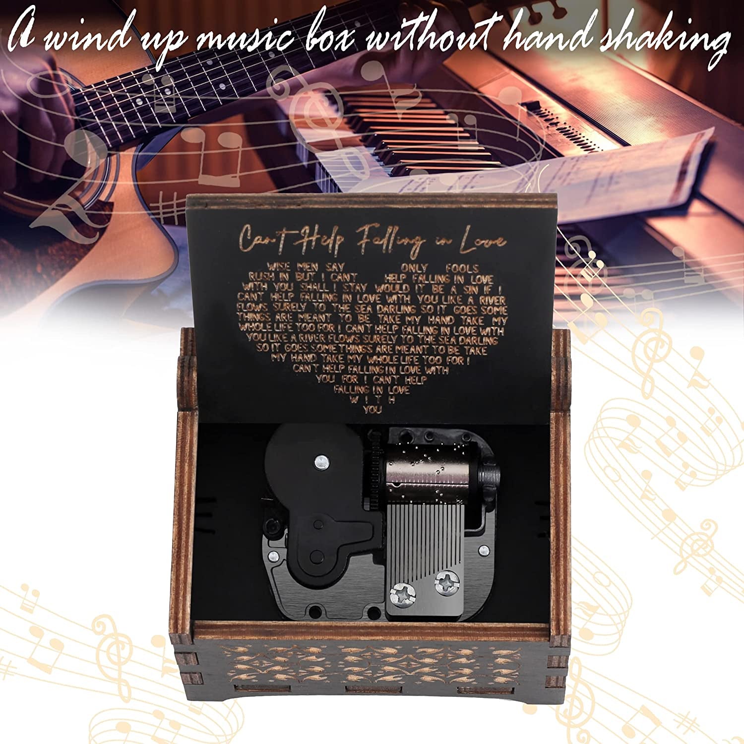  Can't Help Falling in Love Music Box