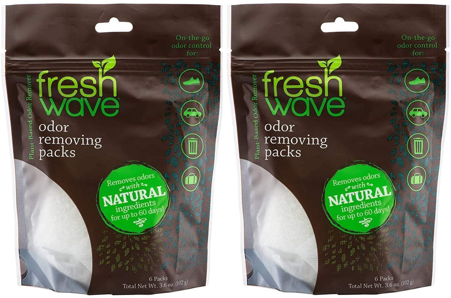 Fresh Wave Lavender Odor Eliminating & Deodorizing Packs | Bag of 6 