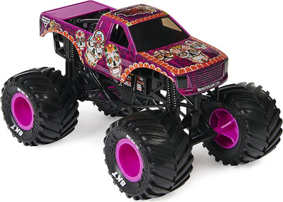 Monster Jam, Official Calavera Monster Truck, Collector Die-Cast Vehicle, 1:24 Scale, Kids Toys for Boys Ages 3 and Up