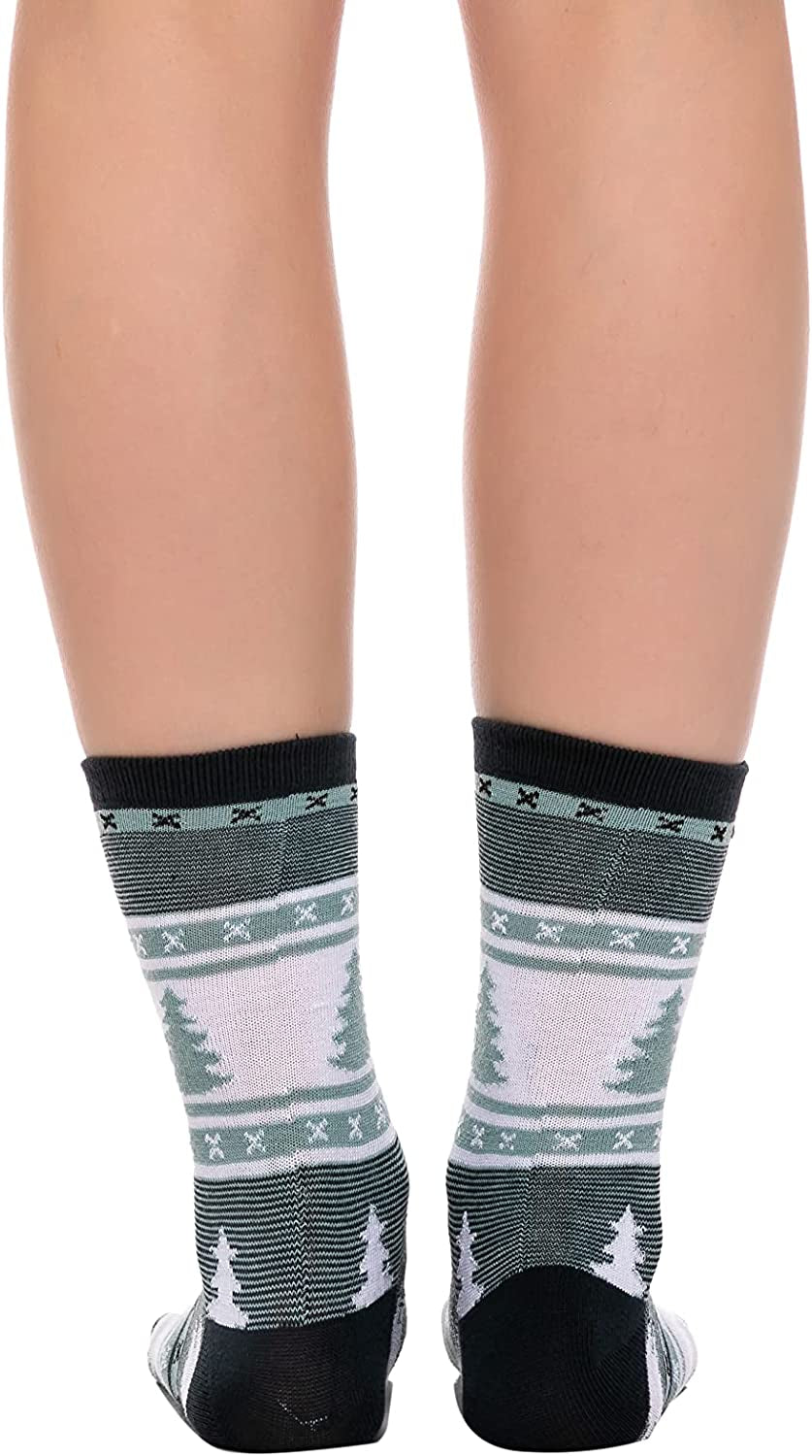 JOYIN 12 Pairs Christmas Cotton Socks, Holiday Warm Soft Socks for Winter Christmas, Holiday or Birthday Gift