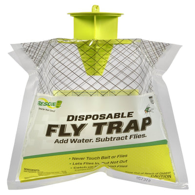 Rescue! Outdoor Disposable Hanging Fly Trap, 1 Trap