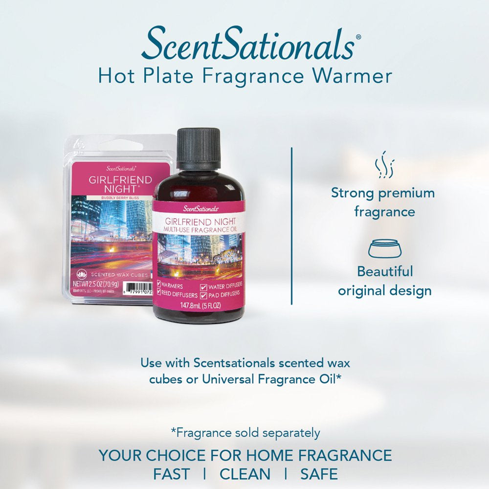 Scentsationals Full Size Fragrance Warmer, Cream Truck