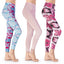 3 Pack Tie Dye Leggings for Women Athletic Casual Lounge and Yoga Pants Double Brushed