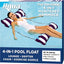 l 4-in-1 Monterey Hammock Pool Float & Water Hammock – Multi-Purpose, Inflatable Pool Floats for Adults – Patented Thick, Non-Stick PVC Material