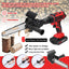 6 Inch Electric Drill Modified to Electric Chainsaw Tool Attachment Accessory Practical Modification