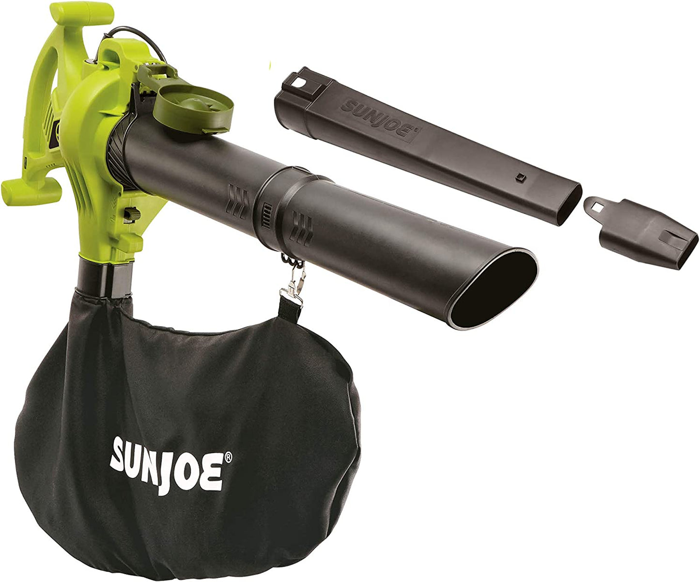 Sun Joe SBJ601E 10 Amp 215 Max MPH All-Purpose 2-Speed Electric Blower, Green