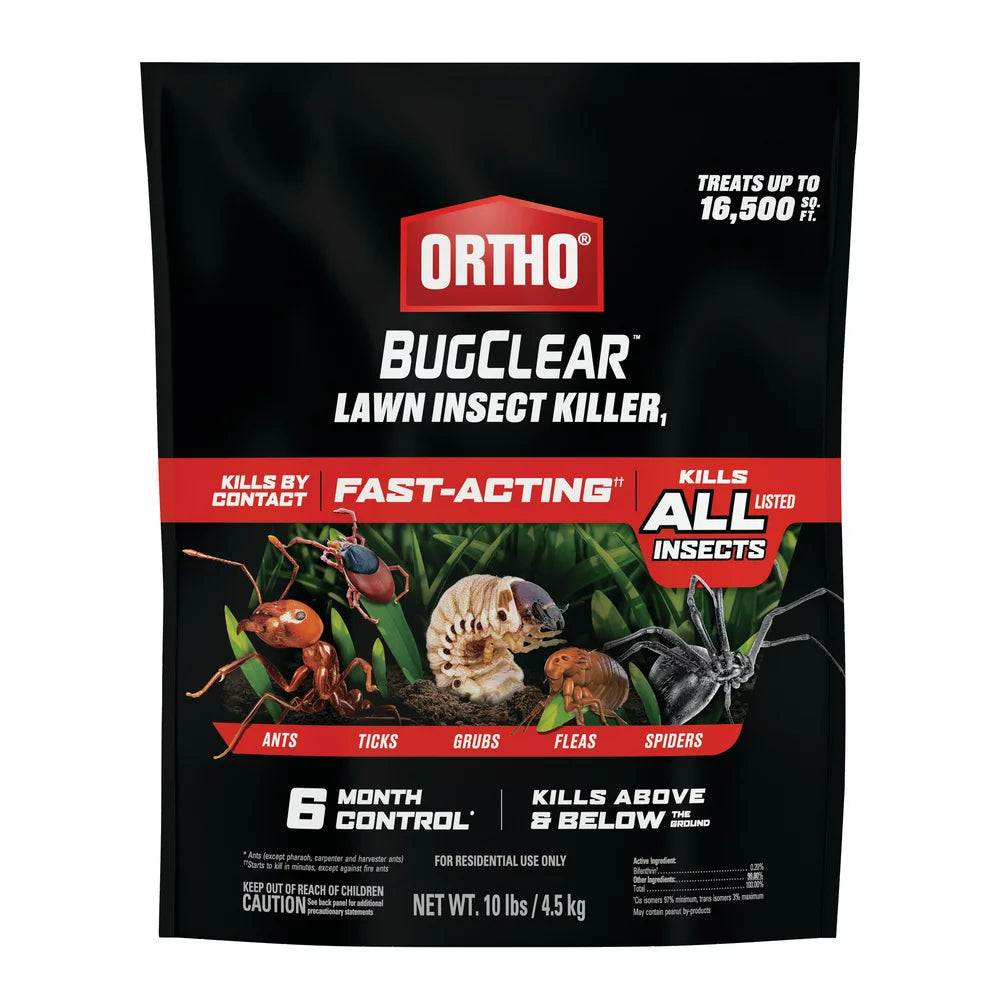 Ortho Bugclear Lawn Insect Killer1, 20 Lbs., Kills Insects by Contact