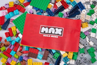 1250+ Pieces Build More Building Bricks Accessories and Base Plate - Compatible with Other Major Brands