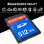 2 Pck 512MB SD Card Class 4 Flash Memory Card MLC Stanard Secure Digital Cards Camera Cards