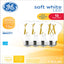  4Pk GE Soft White LED Light Bulbs, 60 Watt Eqv, A19 General Purpose