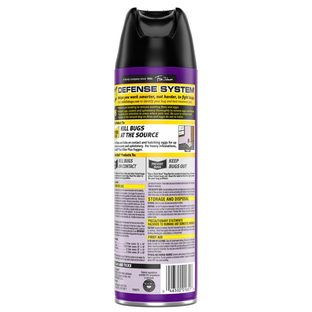 Raid Flea Killer plus Carpet & Room Spray, 16 Oz