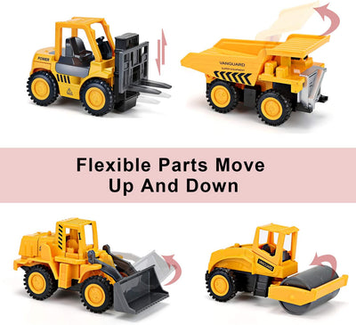 Construction Vehicles Truck Toys with Playmat