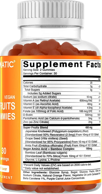 2 Pack - Vitamatic Superfruits Gummies 