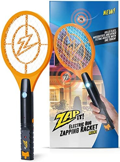  Rechargeable Bug Zapper Racket, 4,000 Volt, USB Charging Cable
