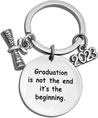 Graduation Keychain, Inspirational Graduation Gifts for Him Her Best Friends Class of 2022 Seniors Students