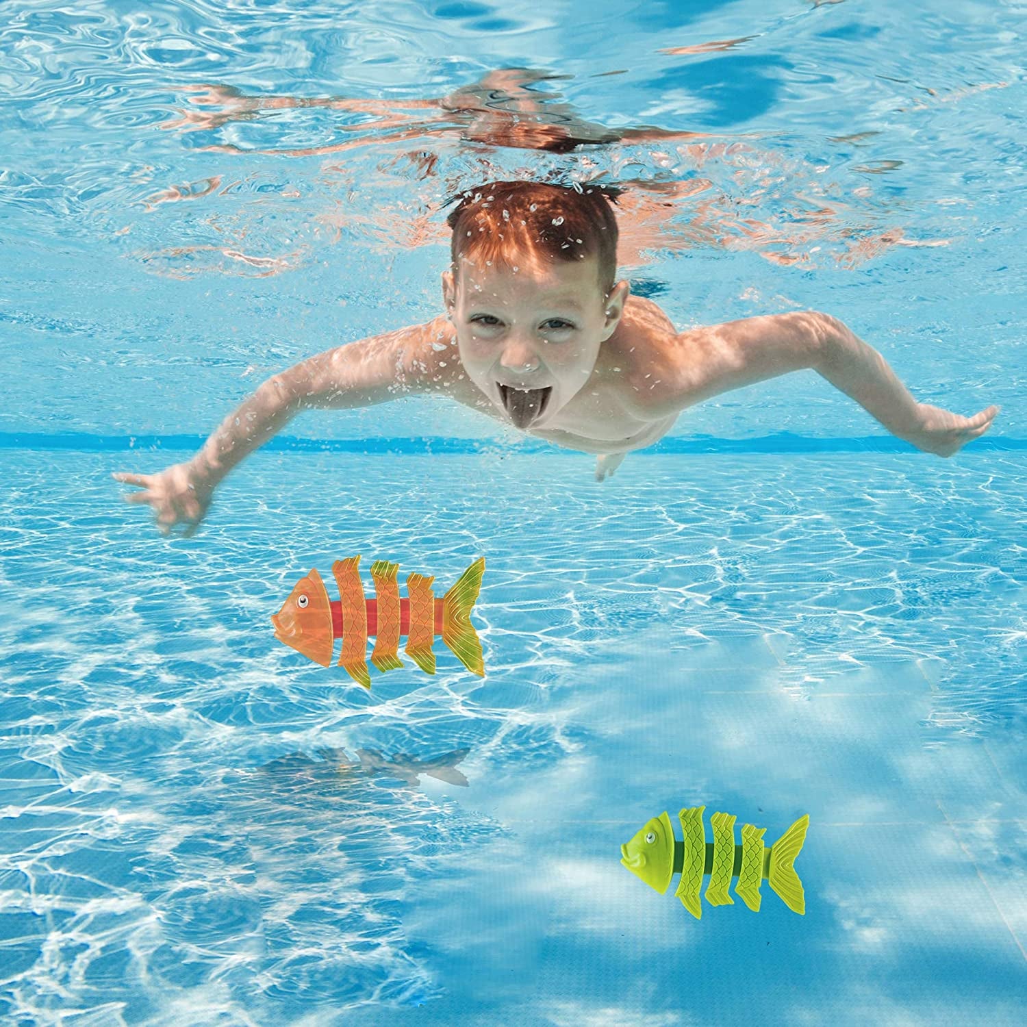 15 Pack Pool Diving Toy Set with Carrying Bag