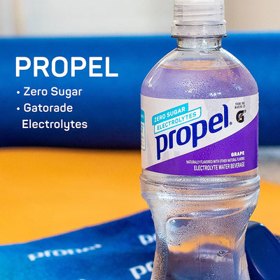 Propel,  Zero Calorie Sports Drinking Water with Electrolytes and Vitamins C&E, 16.9 Fl Oz (12 Count)
