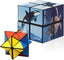 Star Cube Magic Cube 2 in 1 Set, Yoshimoto Cube Infinity Magic 3D Puzzle Cubes for Kids and Adults