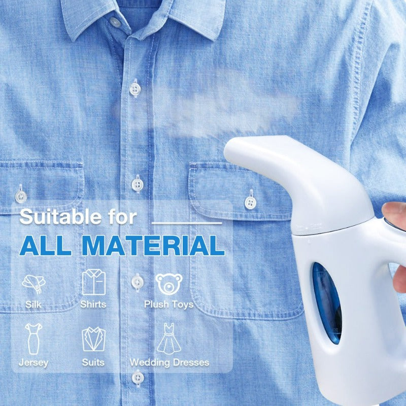 700W Portable Garment Steamer,Auto Shut-Off Function,Wrinkles/Steam/Soften/Clean/Sterilize