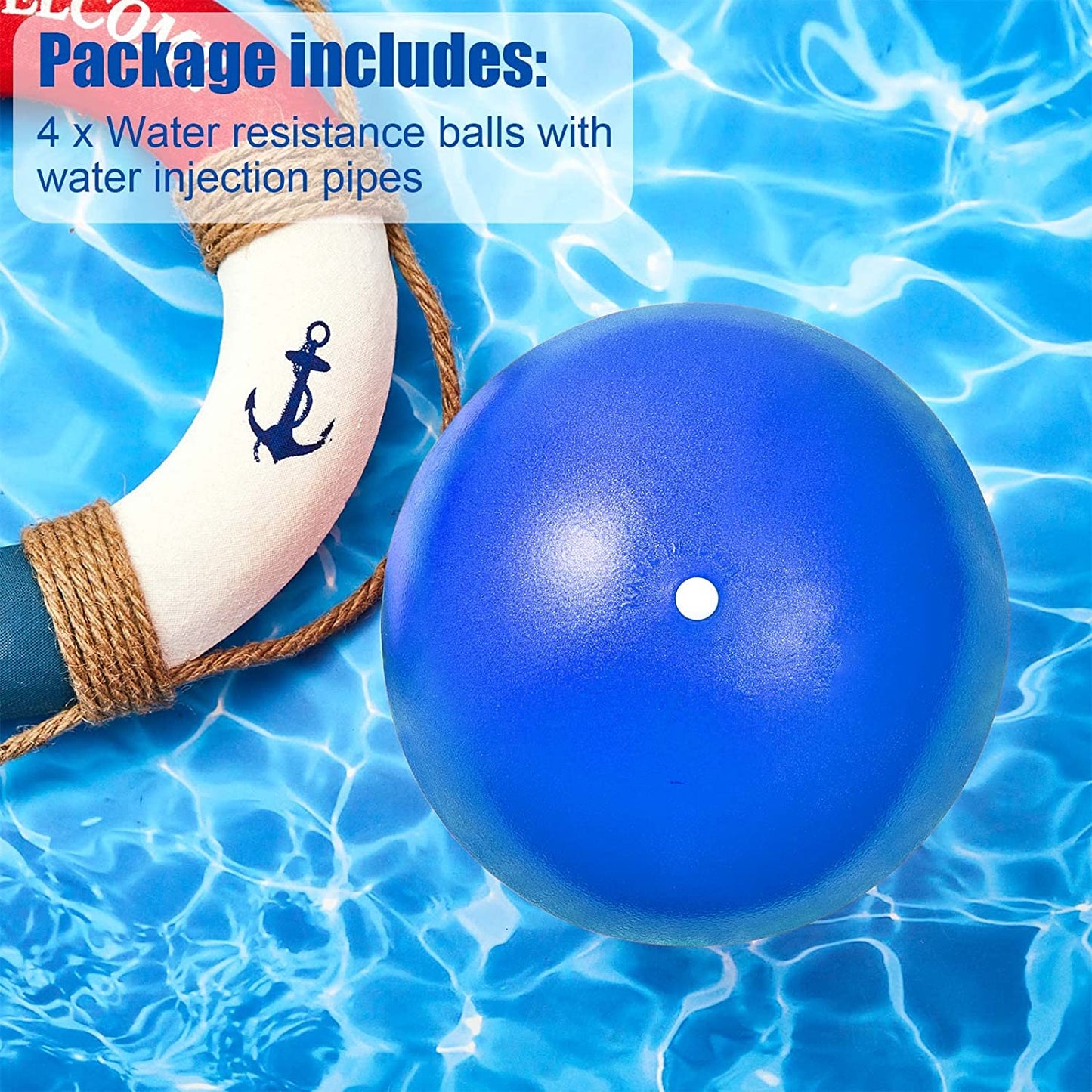 10 Inches Low Impact Pool Workout Equipment for Adults 
