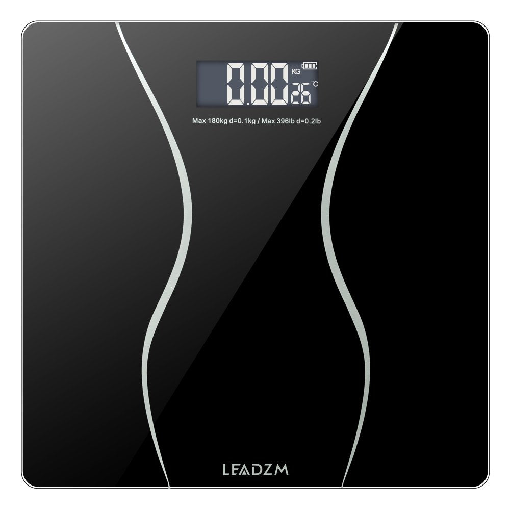  180KG Digital Electronic LCD Body Weight Smart Bathroom Scale 396Lb