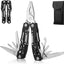 14-In-1 Multitool with Safety Locking, Professional Stainless Steel Multitool Pliers Pocket Knife, Bottle Opener, Screwdriver with Nylon Sheath for Outdoor, Survival, Camping, Hunting and Hiking