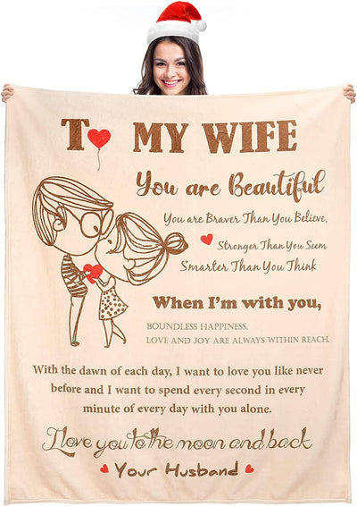 To My Wife Blanket