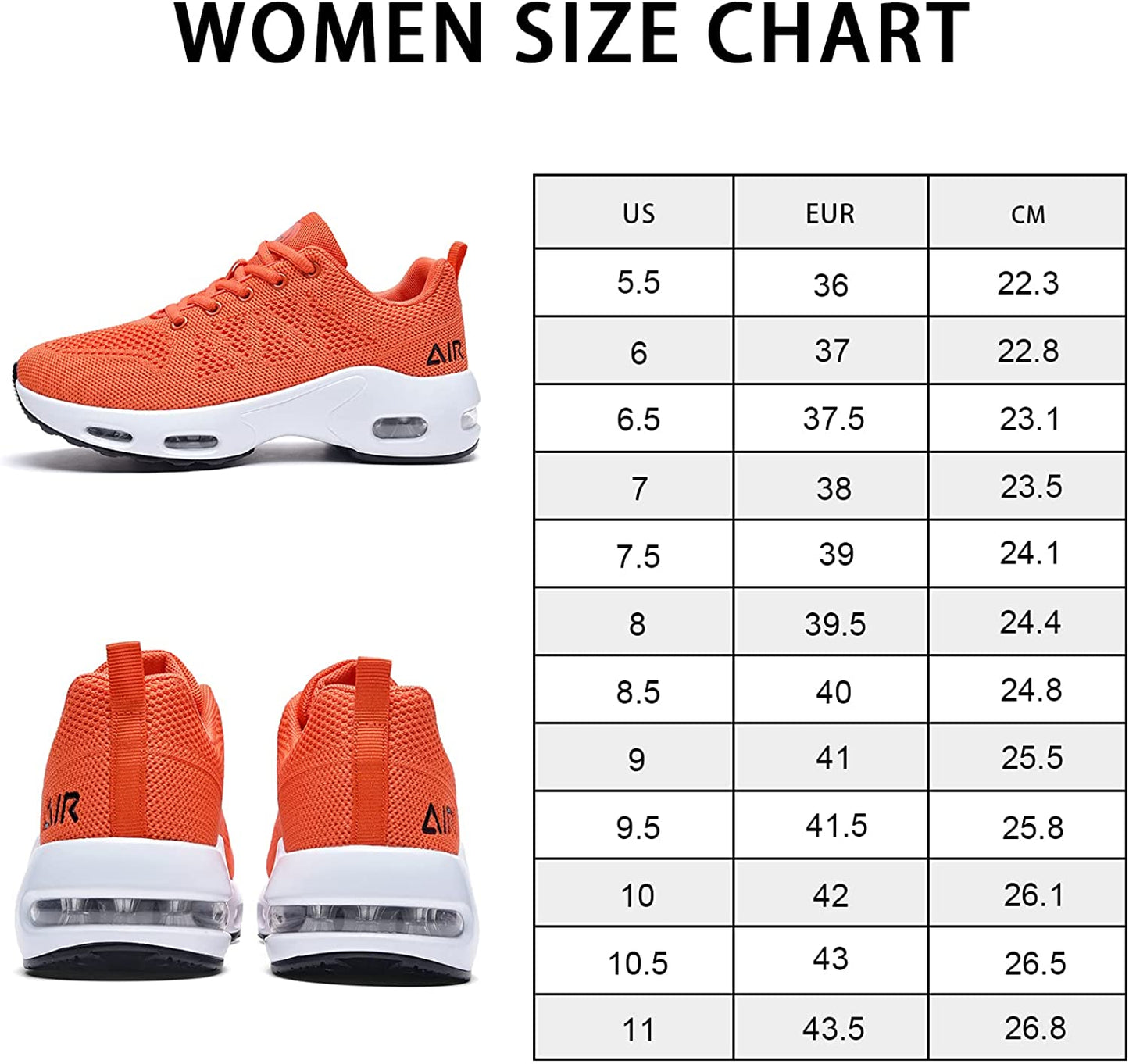 Womens Air Running Sneakers Gym Sports Athletic Tennis Walking Shoes