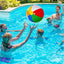  [3 Pack] 20" Inflatable Beach Balls for Kids - Beach Toys for Kids & Toddlers, Pool Games, Pool Toy - Classic Rainbow Color