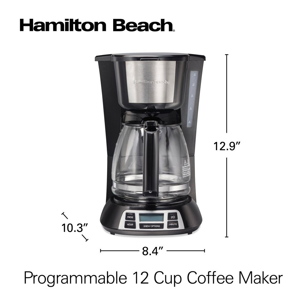 12 Cup Hamilton Beach Programmable Coffee Maker